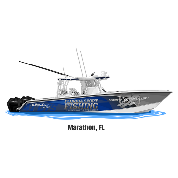 Make A Statement On The Water With Your Own Custom Boat Name Decals