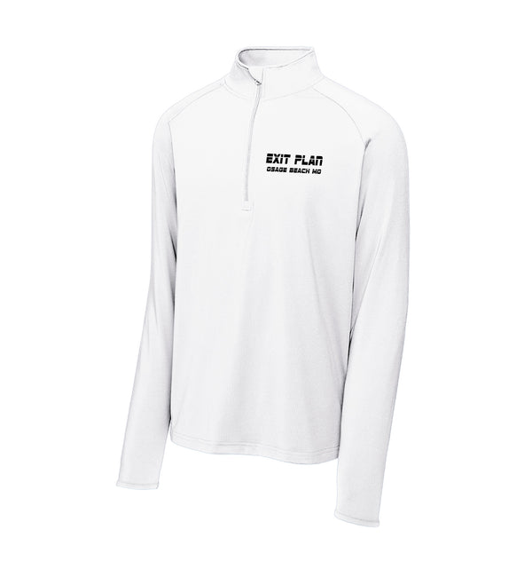 Mens Custom Quarter Zip Performance Pullover