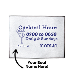 Custom Cocktail Dock Mat