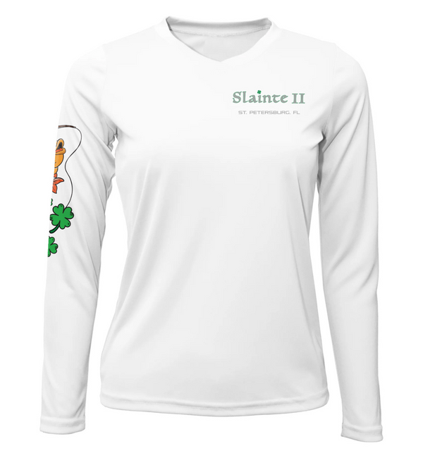 St. Patrick's Womens Dri-Fit Custom Boat Shirts - Long Sleeve