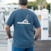 Alibi Custom Cotton Boat T-Shirts - With Front Pocket