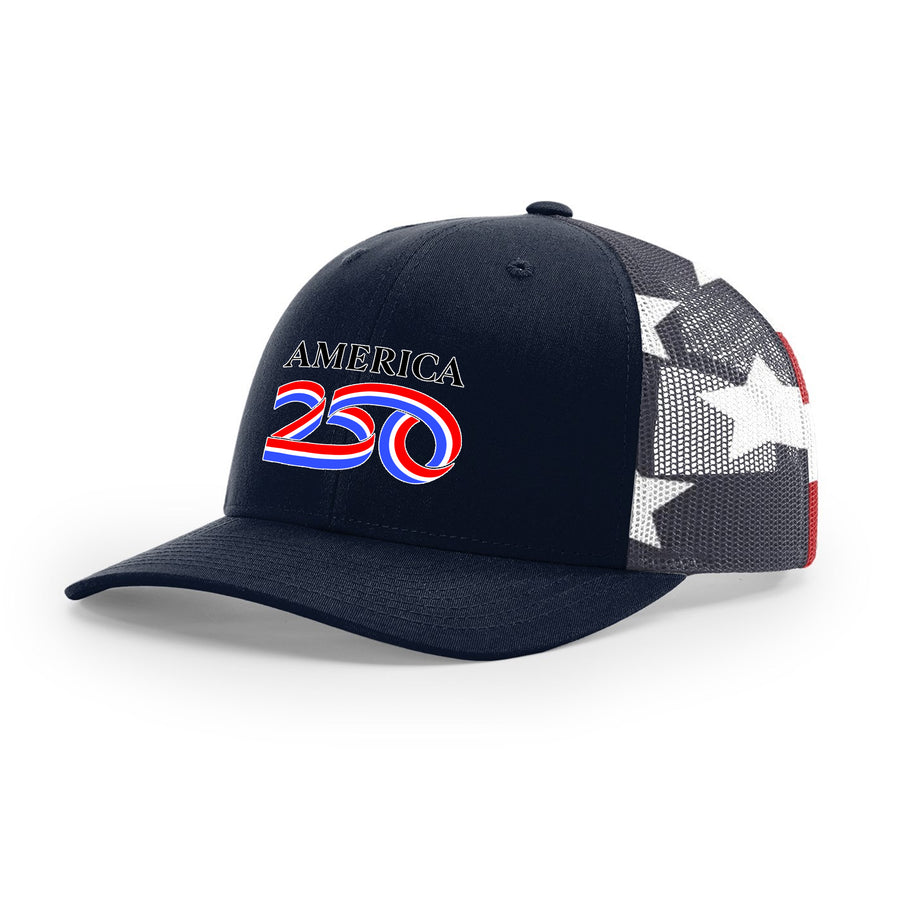 USA 250 Mesh Trucker Hat