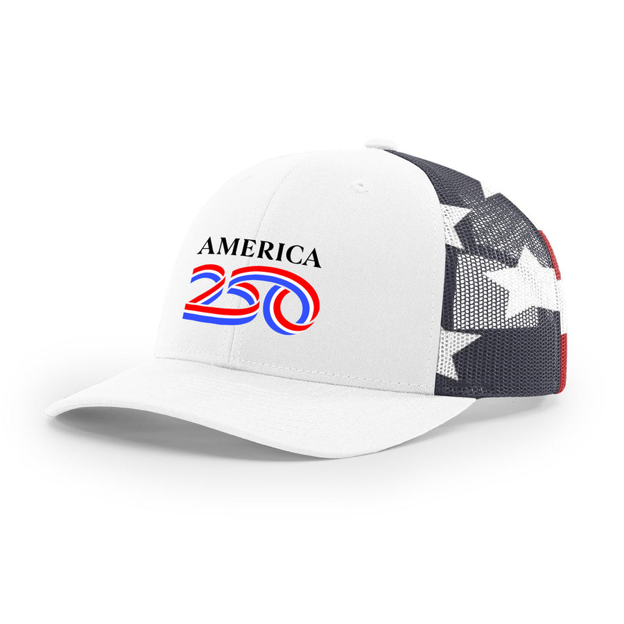 USA 250 Mesh Trucker Hat