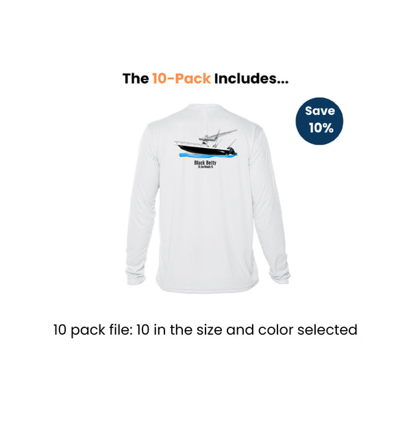 Bulk Pack - Dri-Fit Long Sleeve Shirts - Single Size