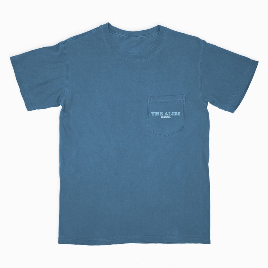 Alibi Custom Cotton Boat T-Shirts - With Front Pocket