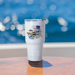 Guy Harvey Sailfish & Yellowfin Tuna Custom 30 oz XL Insulated Tumbler