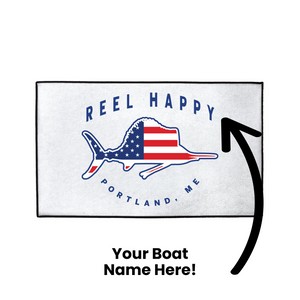 Custom Stars & Stripes Billfish Dock Mat