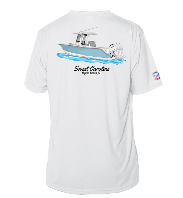 America 250 Dri-Fit Custom Boat Shirts - Short Sleeve