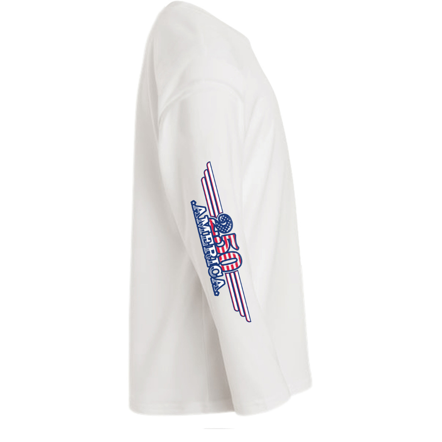 Independence 250 Dri-Fit Long Sleeve Custom Shirts