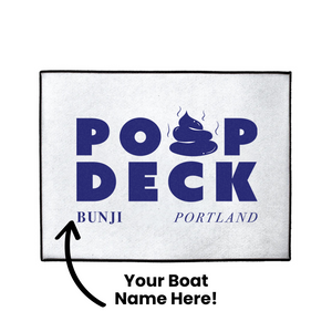 Custom Poop Deck Dock Mat