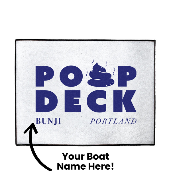 Custom Poop Deck Dock Mat
