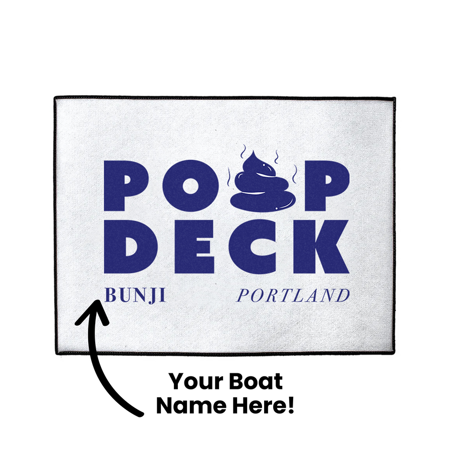 Custom Poop Deck Dock Mat