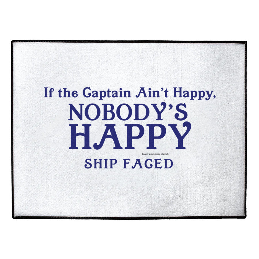 Custom Captain's Call Dock Mat