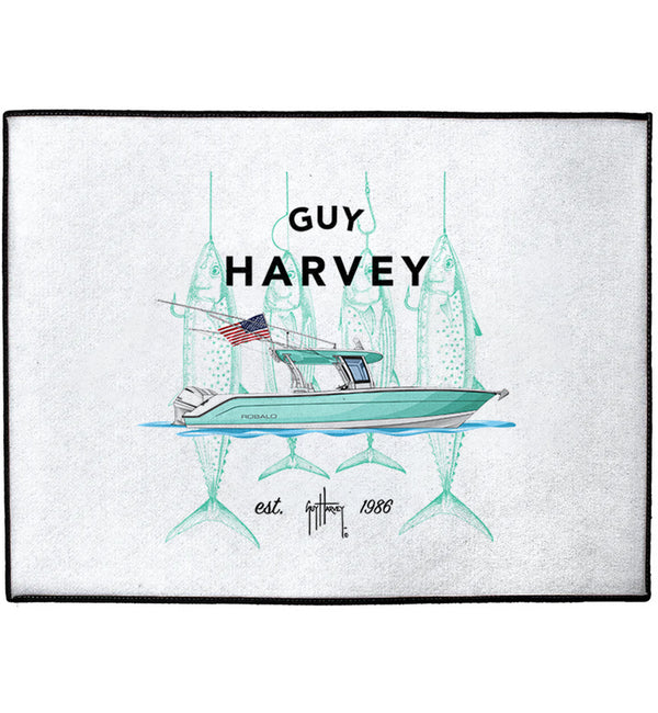 Guy Harvey Rig Masters Custom Indoor/Outdoor Dock Mat