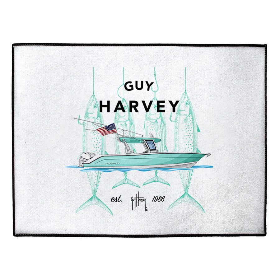 Guy Harvey Rig Masters Custom Indoor/Outdoor Dock Mat