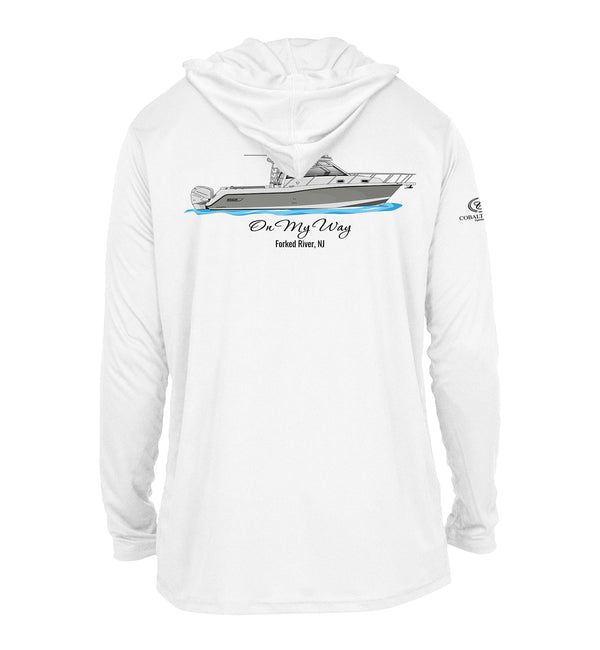 Cobalt Dri-Fit Hoodie Custom Shirts