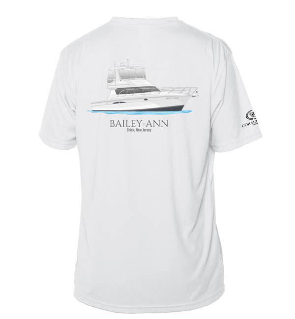 Cobalt Dri-Fit Short Sleeve Custom Shirts