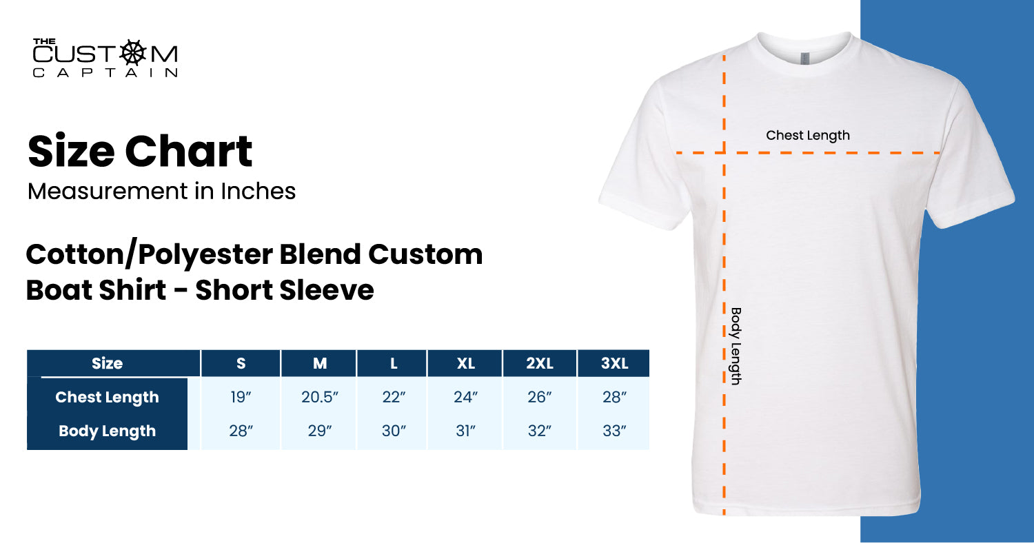 Chart mens short sleeve dri fit