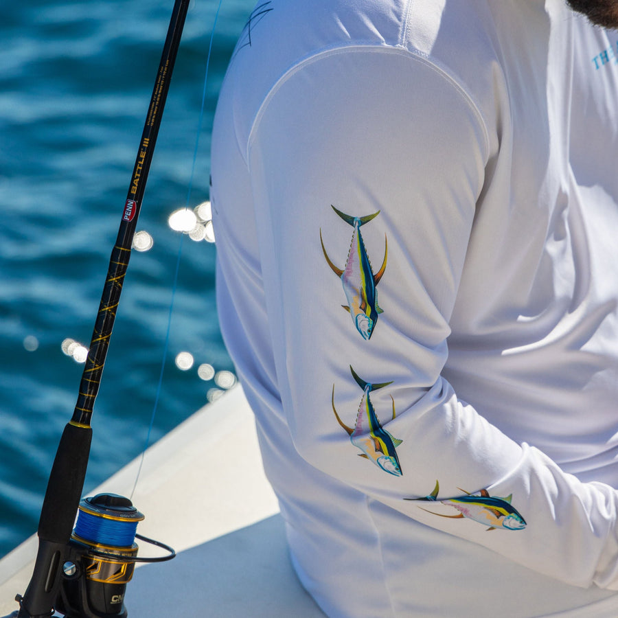 Fish-Sleeve Dri-Fit Long Sleeve Custom Shirts