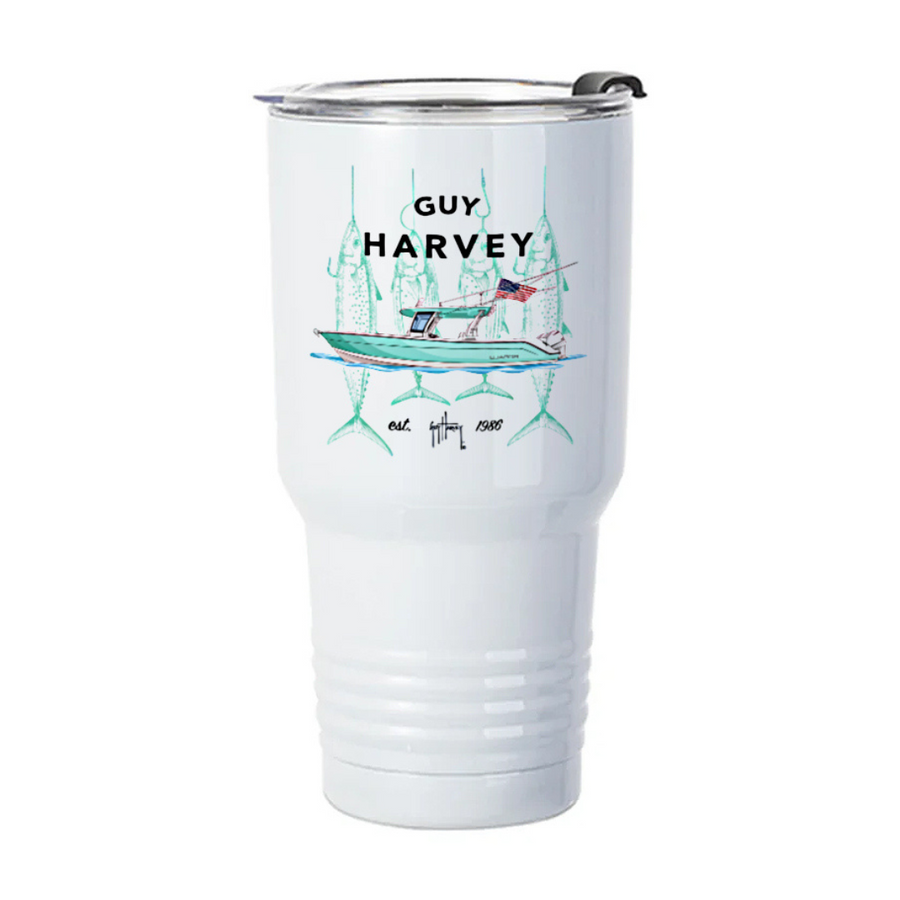 Guy Harvey Rig Masters Custom 30 oz XL Insulated Tumbler