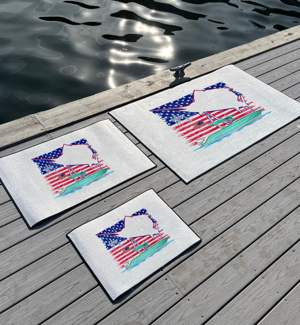 Guy Harvey Glory Sails Custom Indoor/Outdoor Dock Mat