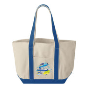 Guy Harvey Wahoo Yellowfin & Mahi Custom Boat Tote Bags