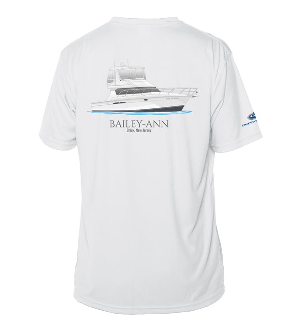 Grady White Dri-Fit Short Sleeve Custom Shirts