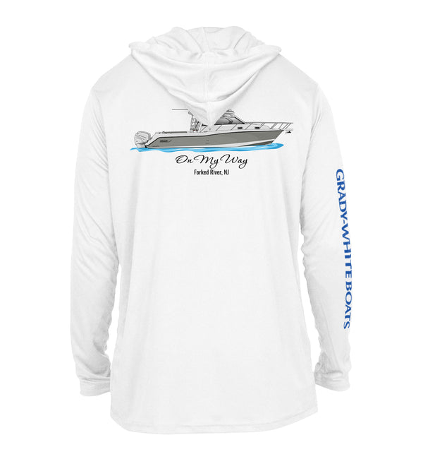 Grady White Dri-Fit Hoodie Custom Shirts