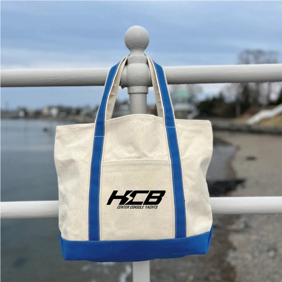 HCB Custom Boat Tote Bags
