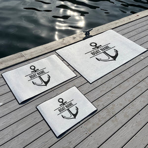 Custom Nautical Dock Mat