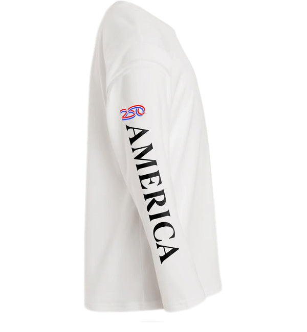 America 250 Dri-Fit Long Sleeve Custom Shirts