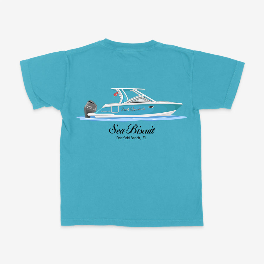 Custom Cotton Boat Youth/Kids T-shirts