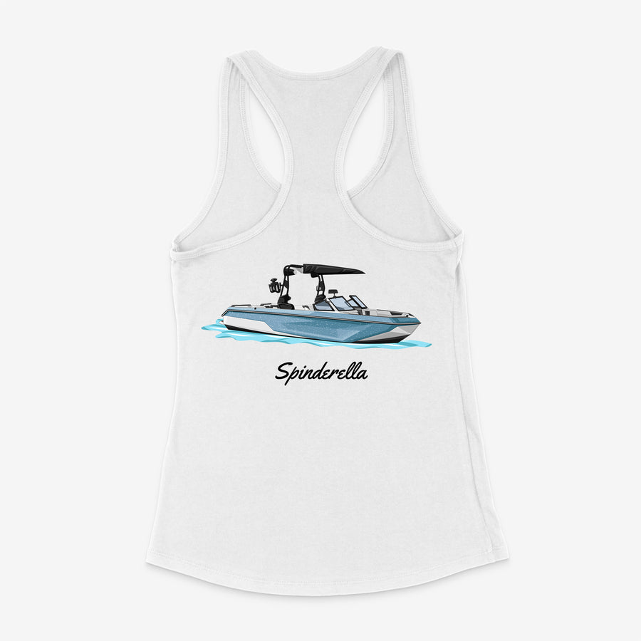 Custom Womens Cotton-Blend Tank Tops