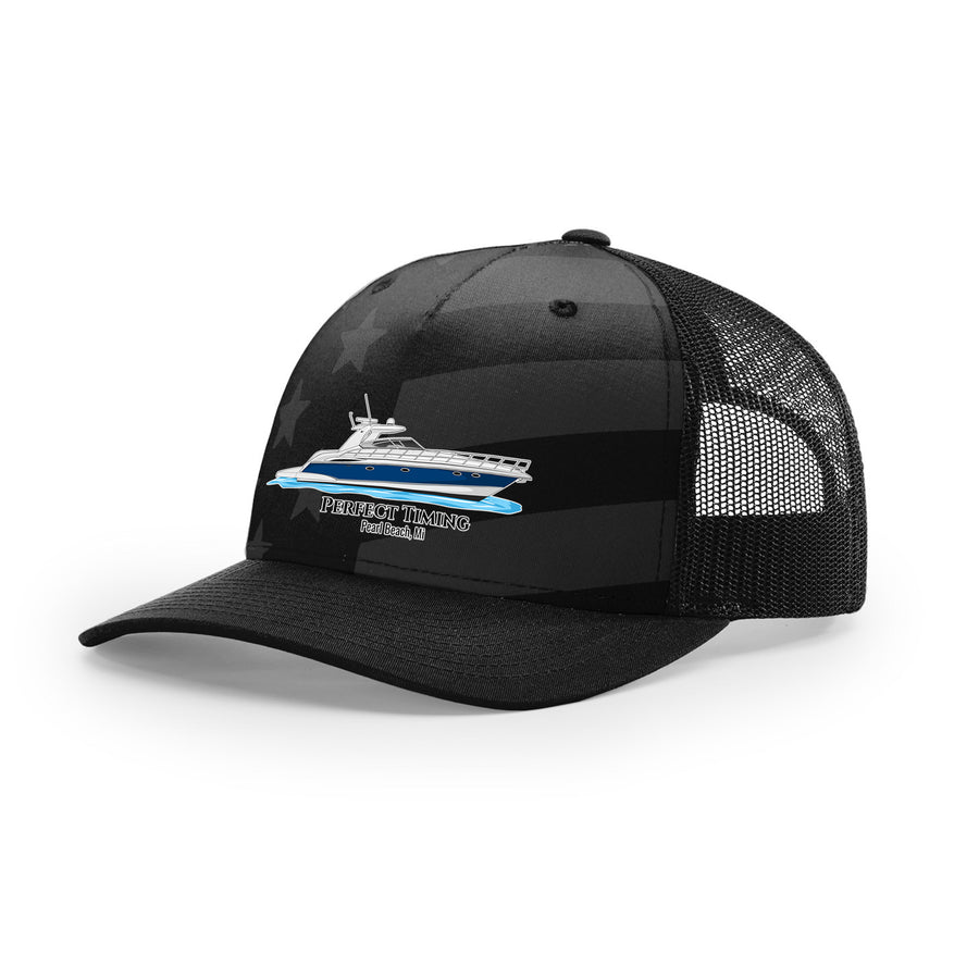 Custom Stars & Stripes Trucker Hat
