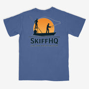 SkiffHQ Cotton Boat T-Shirts - With Front Pocket