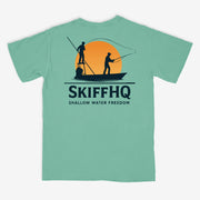 SkiffHQ Cotton Boat T-Shirts - With Front Pocket