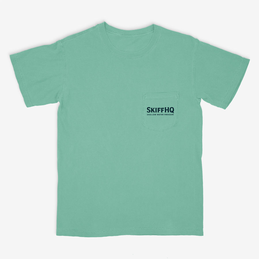 SkiffHQ Cotton Boat T-Shirts - With Front Pocket