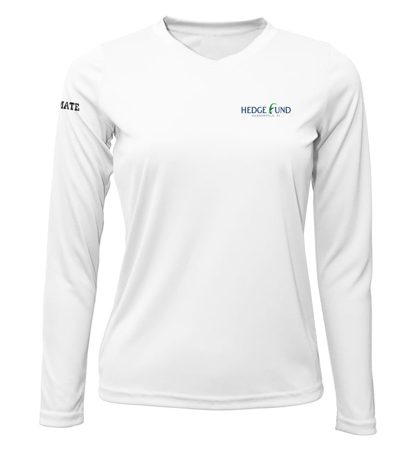 Womens Captain & Crew Drifit Custom Boat Shirts - Long Sleeve