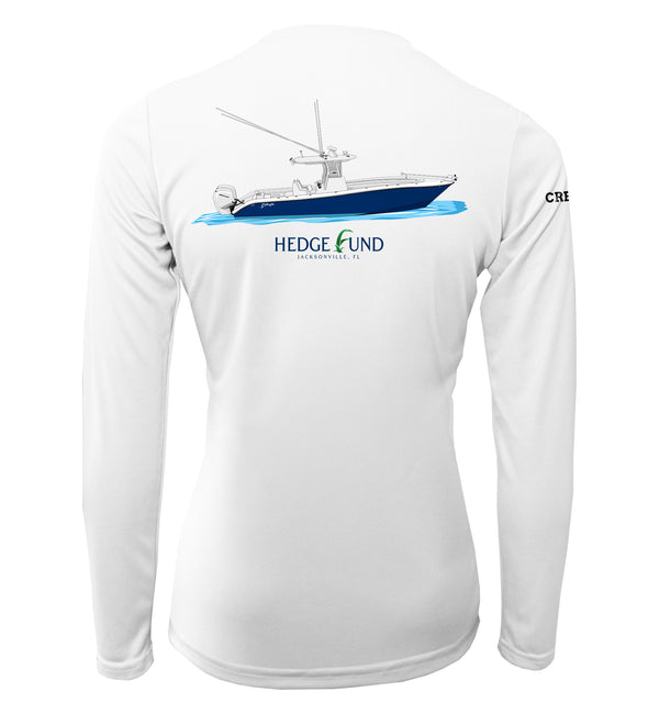 Womens Captain & Crew Drifit Custom Boat Shirts - Long Sleeve
