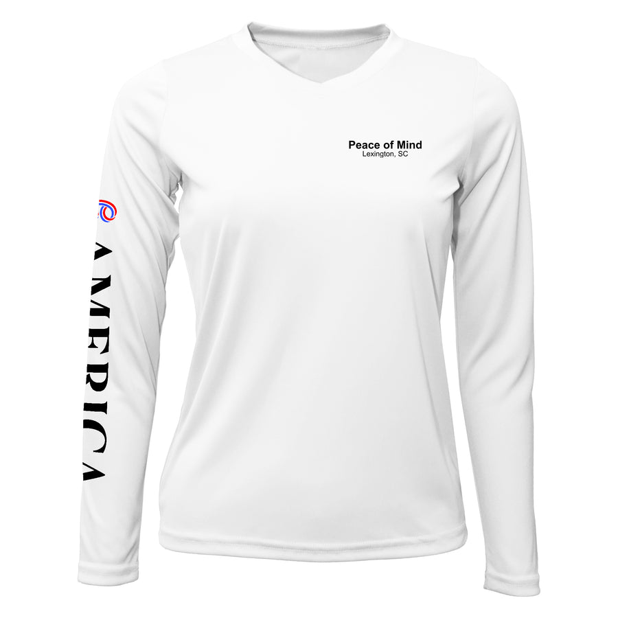 America 250 Womens Dri-Fit Long Sleeve Custom Shirts