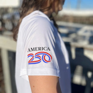 America 250 Womens Dri-Fit Short Sleeve Custom Shirts