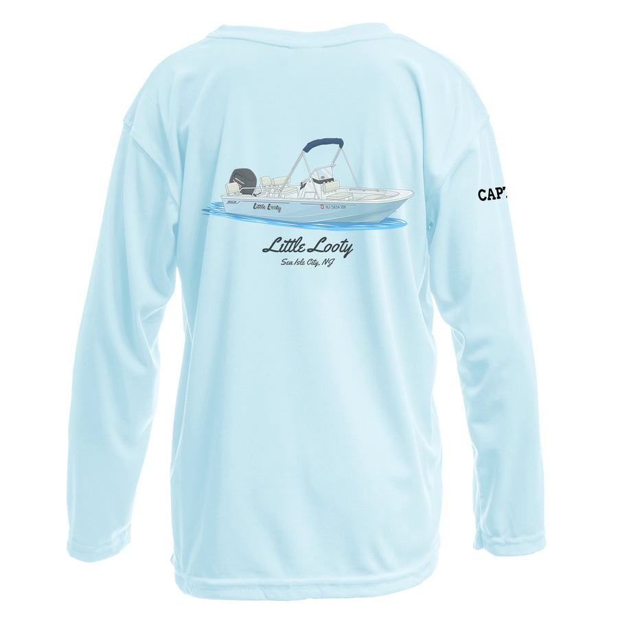 Youth/Kids Captain & Crew Drifit Custom Boat Shirts