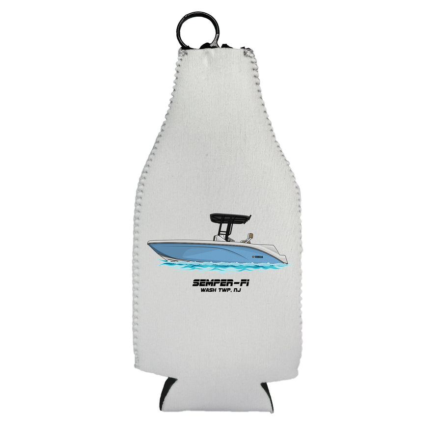 Custom Boat Bottle Koozie