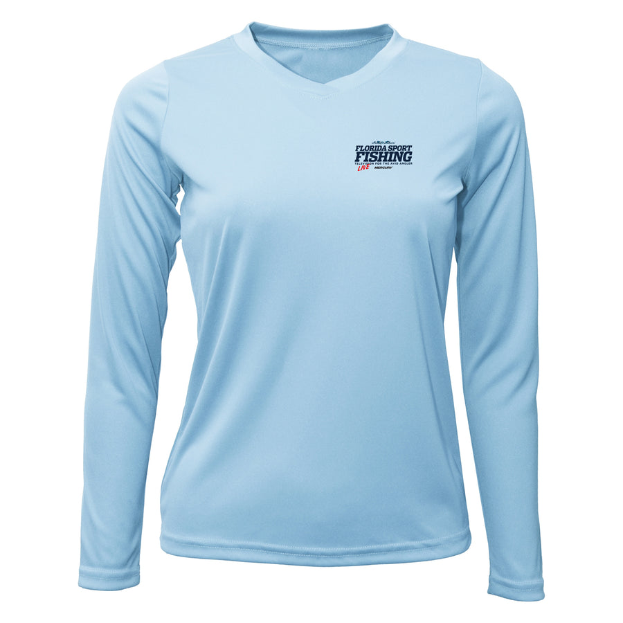 FSFTV Womens Dri-Fit Boat Shirts - Long Sleeve