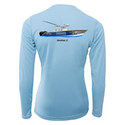 FSFTV Womens Dri-Fit Boat Shirts - Long Sleeve