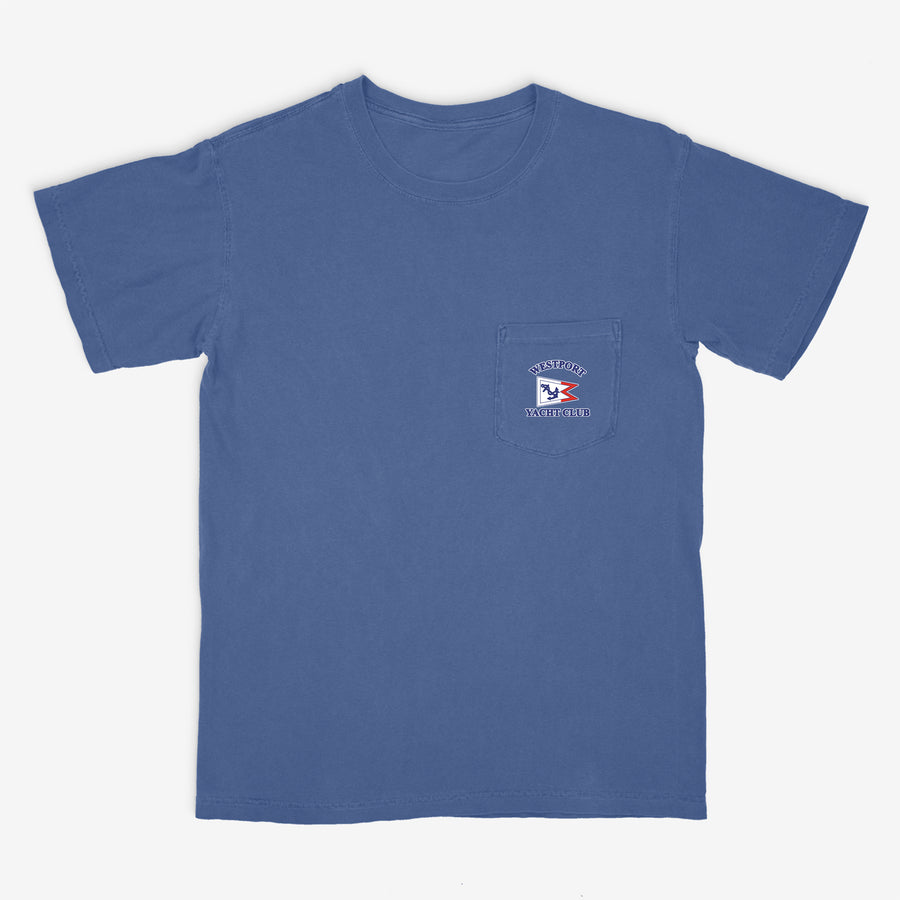 WPYC Boat T-Shirts - With Front Pocket