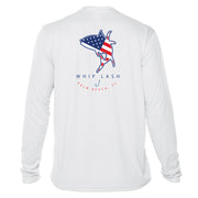 Custom Stars and Stripes Long Sleeve Dri-Fit Shirts