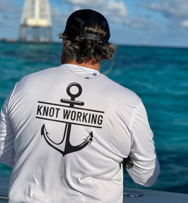 Custom Nautical Dri-Fit Boat Shirts - Long Sleeve