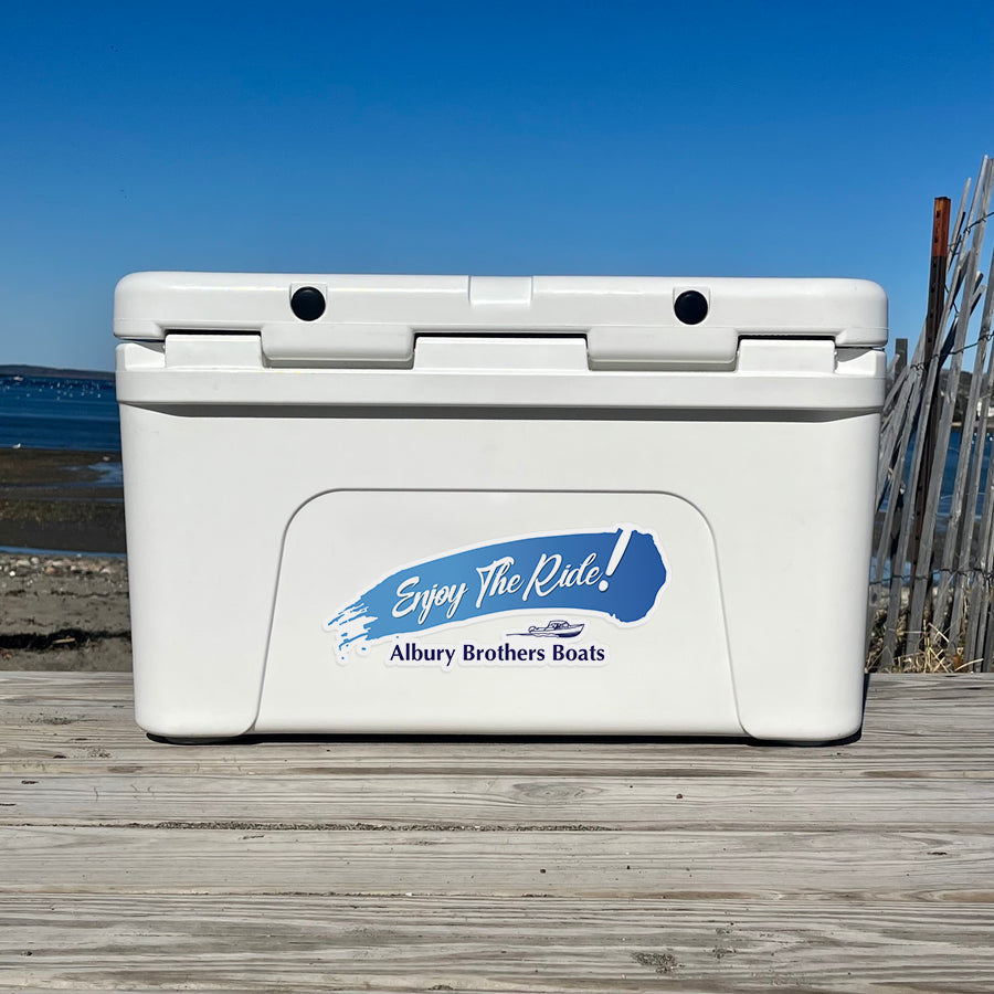 Albury Kiss-Cut Logo Stickers