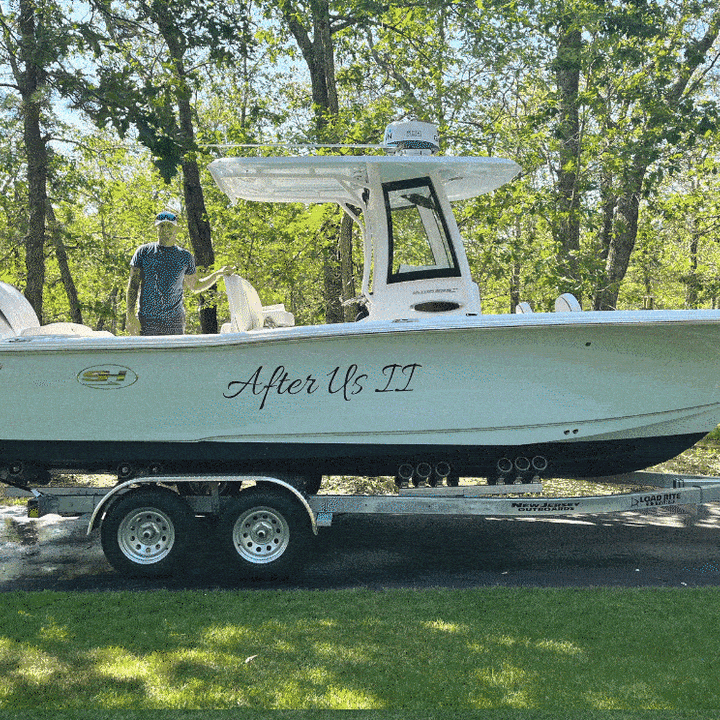 Custom Digital Boat Artwork